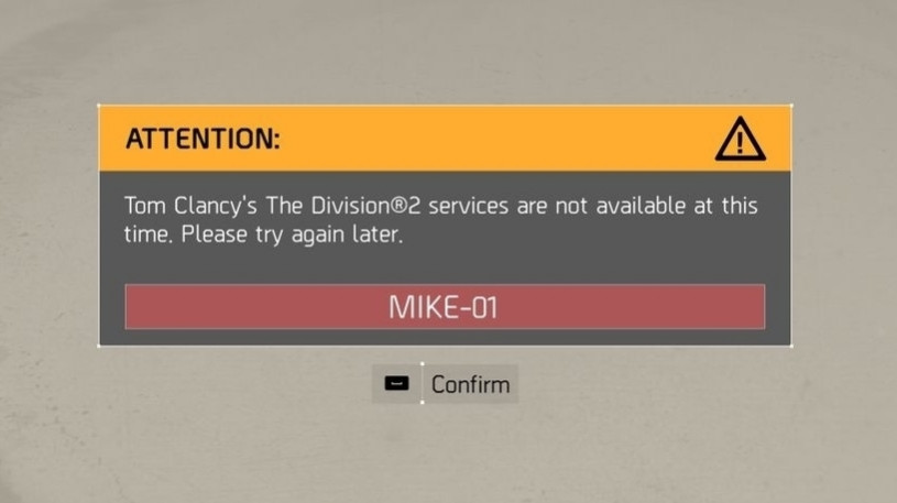 Mike 01 division 2 что это такое