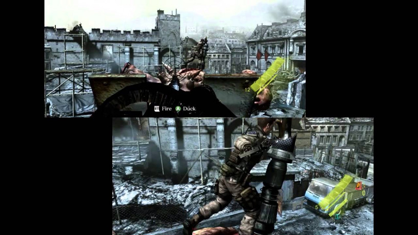 Игры на двоих на одном ПК, Resident Evil 6